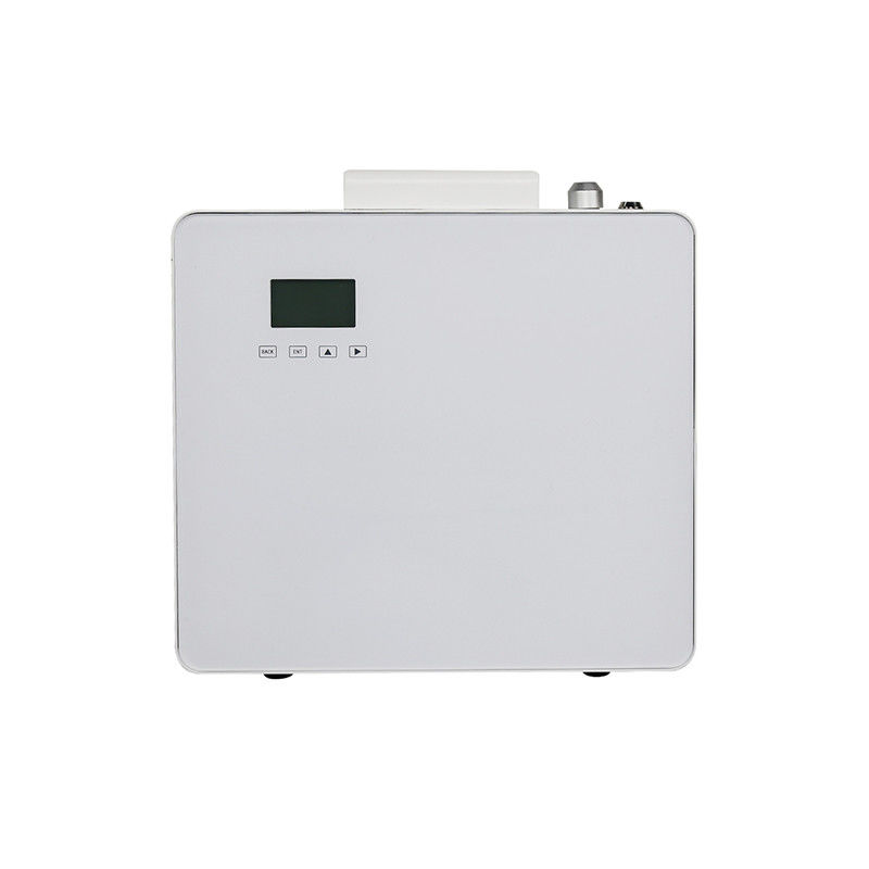 Fan Operated Air Aroma Machine Acrylic White 1L Touch Screen Aroma System